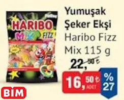 HARİBO FİZZ MİX YUMUŞAK ŞEKER EKŞİ